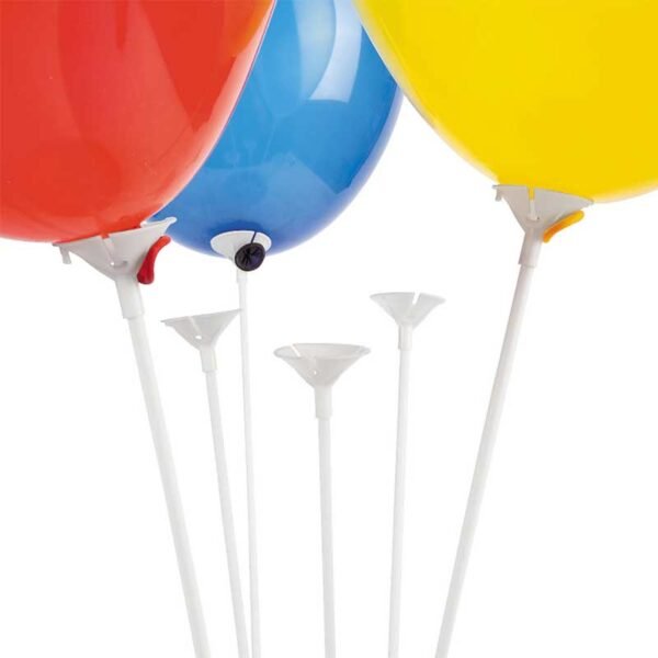 Colorful Paper Balloon Sticks