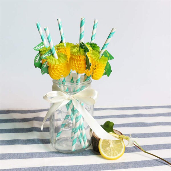 Pineapple Environmental Art Paper Straw